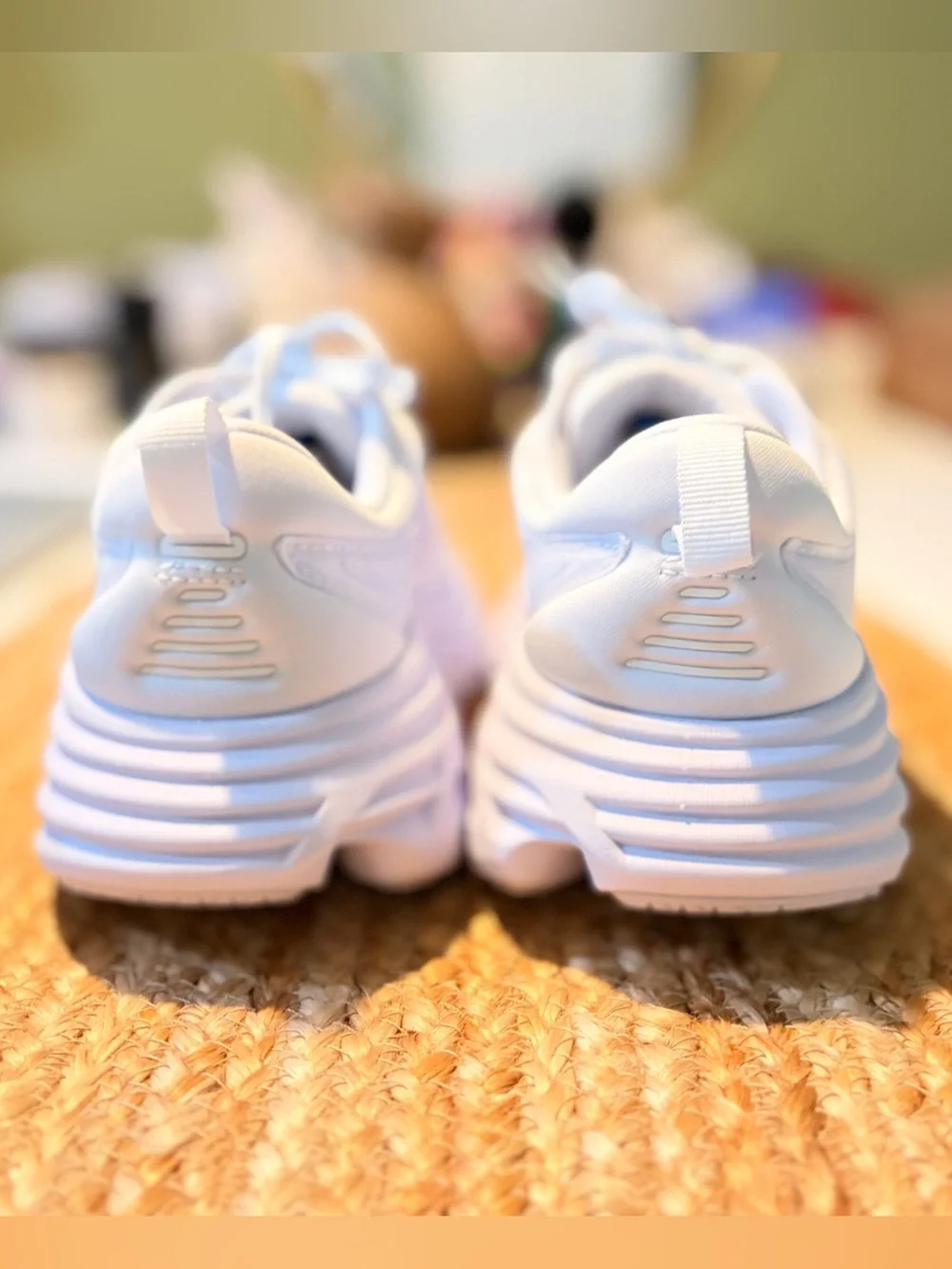 Hoka breathable mesh
